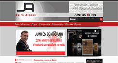 Desktop Screenshot of jairoarenas.com